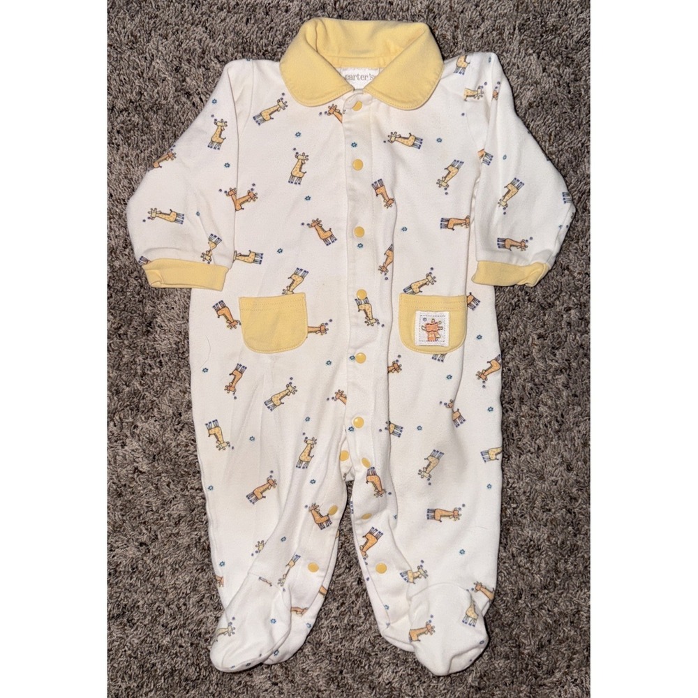Vintage‎ John Lennon Carters Baby Sleeper 6–9M Footed Imagine Peace Theme